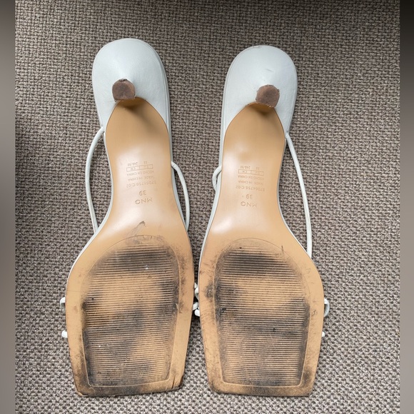 SOLD! MANGO knots heel sandals - Picture 7 of 11